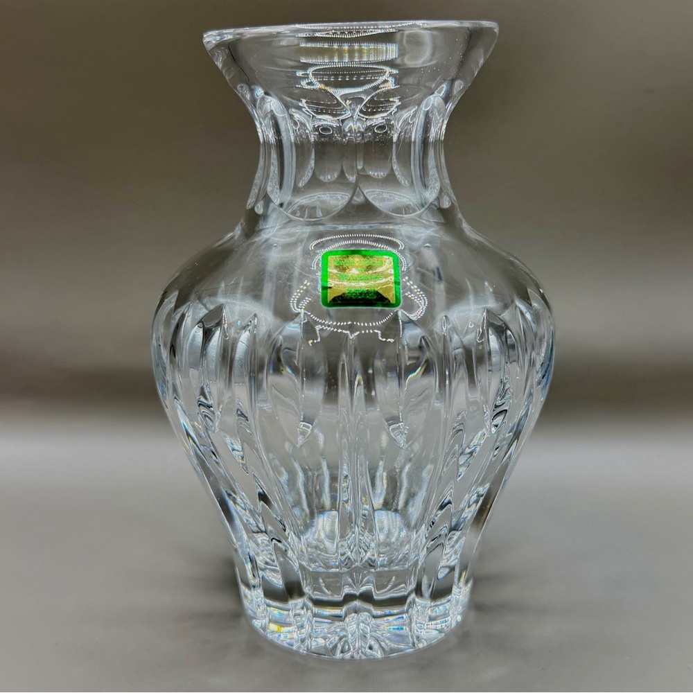 Marquis by Waterford Crystal 6" Sheridan Vase - Made in Poland - Signed